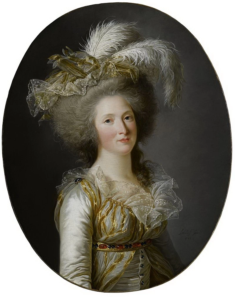 Ritratto di Elisabeth - Philippe, Marie, Hélène di Francia, conosciuta come Madame Elisabeth, Museum of the History of France